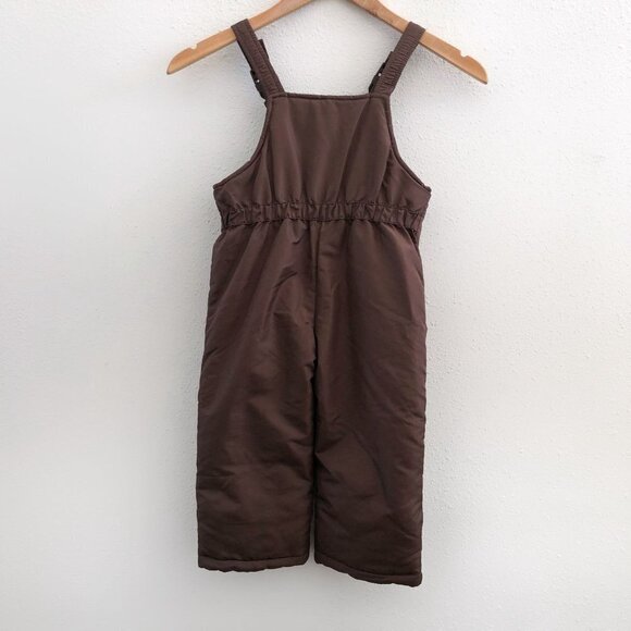 OSHKOSH B’GOSH Vintage Brown Ski Snow Bibs - Picture 2 of 12
